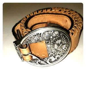 Womens leather belt size 30